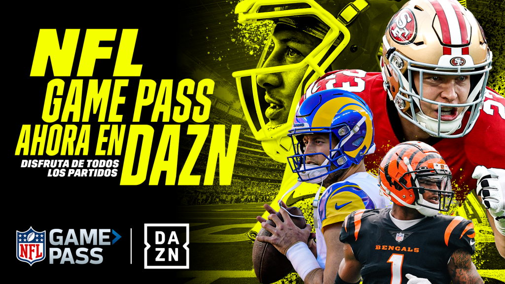 EL NFL GAME PASS LLEGA EN EXCLUSIVA A DAZN A NIVEL GLOBAL DAZN